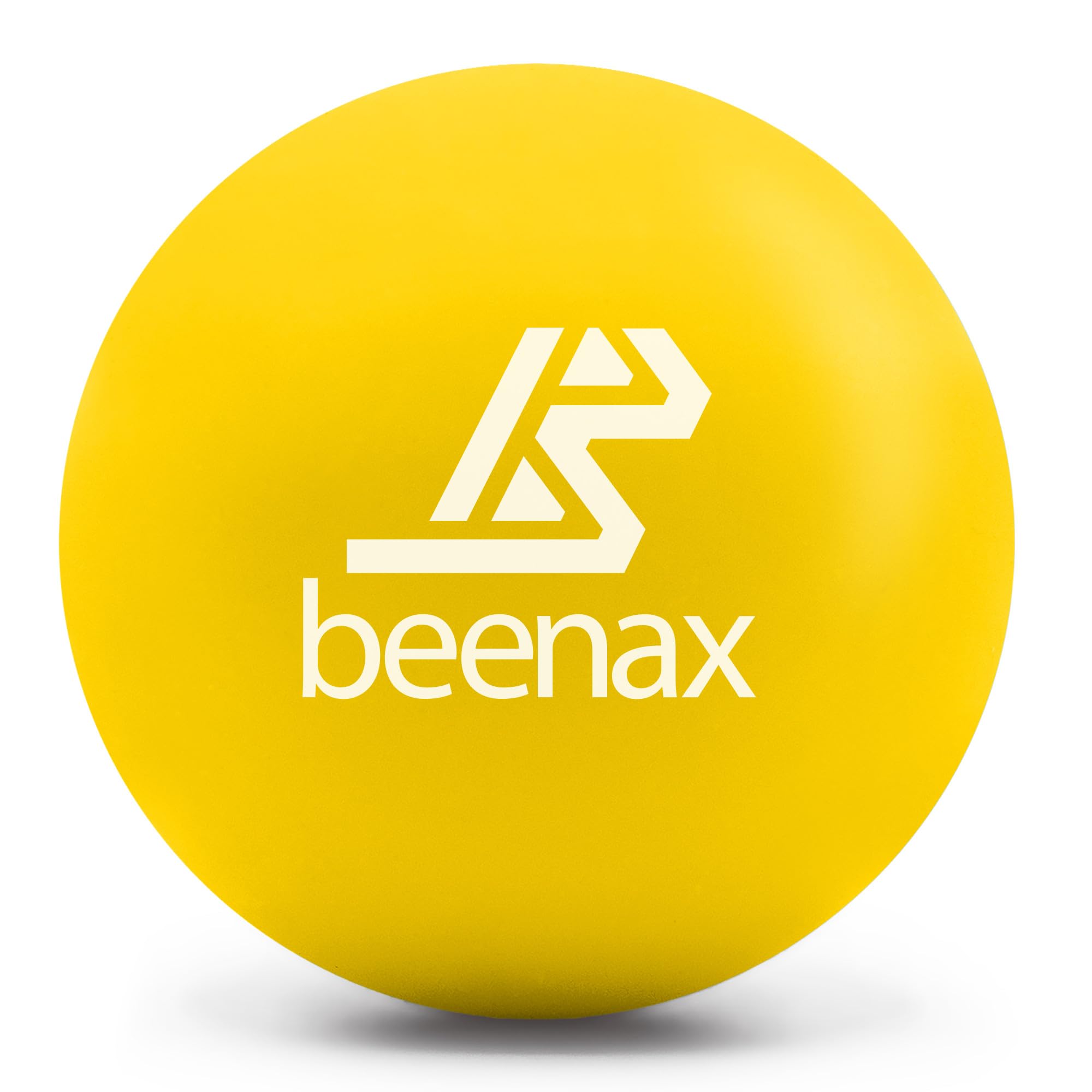 Beenax Massage Lacrosse Ball for Trigger Point, Muscle Knots, Deep Tissue, Myofascial Release, Yoga, Rehab, Physiotherapy - Pain Relief for Shoulders, Back, Neck, Foot, Body