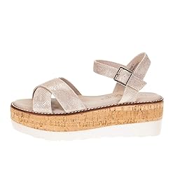 Corkys Women's Fluffie Champagne 11 M