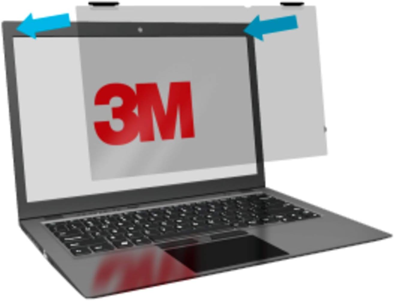 3M High Clarity Privacy Filter for Apple MacBook Pro 15" (2016 or newer) with COMPLY Attachment System - Notebook privacy filter - 15.4" wide - black - Image 4