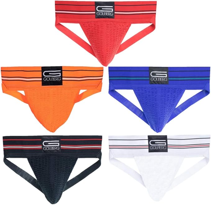 GOLBERG G Mens Jockstrap Underwear Athletic Supporter Adult and
