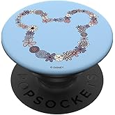 Disney Mickey Mouse Ears Floral Outline PopSockets Adhesive PopGrip