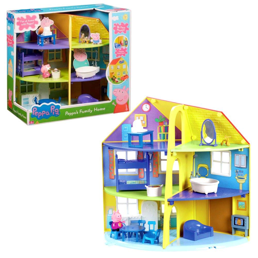 peppa pig peppa's deluxe house playset