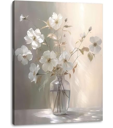 Tenture Murale Jacquard Orchids Fine Art 53x35 Pouces - Motif Floral, Coton/polyester, Neuf Fait Main USA