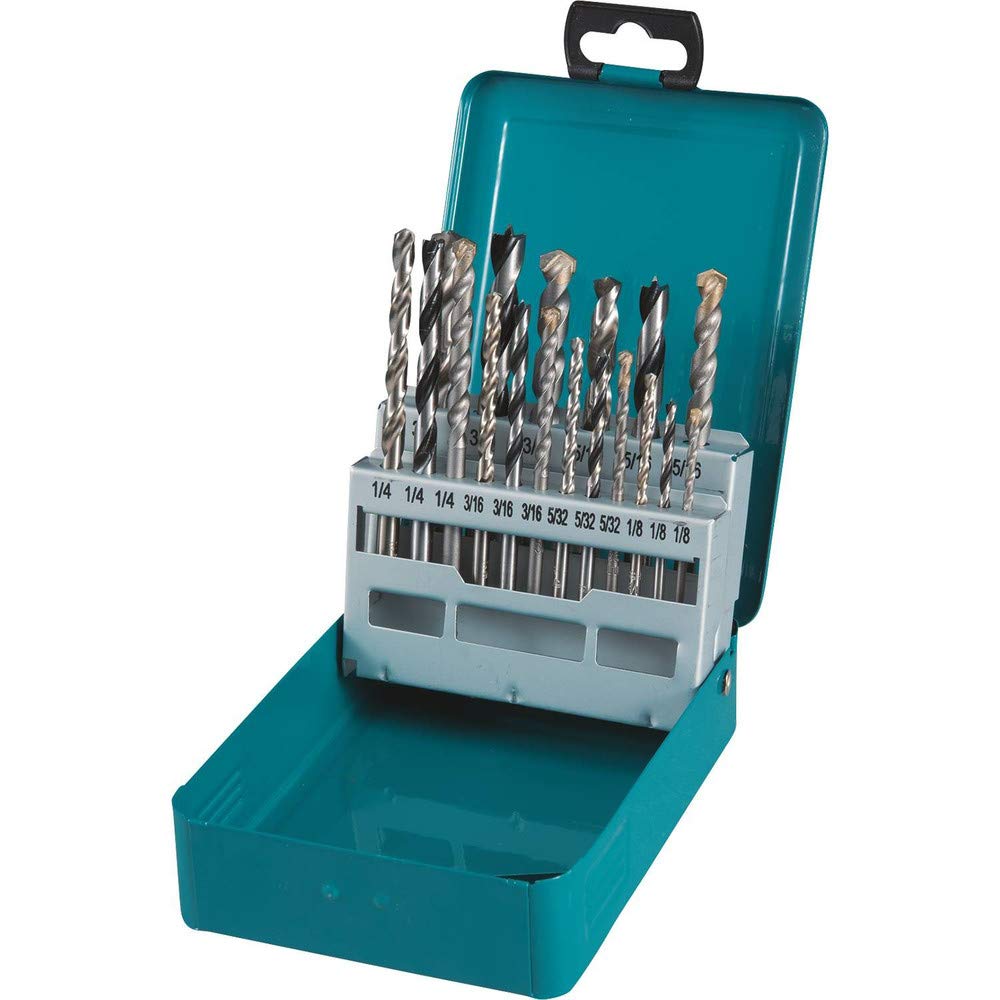Photo 1 of Makita D-59178 18 Pc. Assorted Drill Bit Set