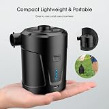 SUPPOU Electric Air Pump 5200mAh Portable USB Rechargeable 4 Nozzles view 4