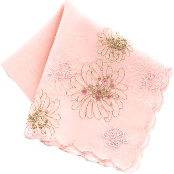 Amazon ポール ジョー レディース プリントハンカチ ピンク 花柄 大判 綿100 婦人 ハンカチーフ 50cm ポールアンドジョー Paul Joe Accessoires 1070 93 01 レディース 通販