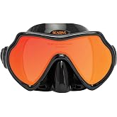SeaDive Eagleye RayBlocker-HD Mask - Black Silicone