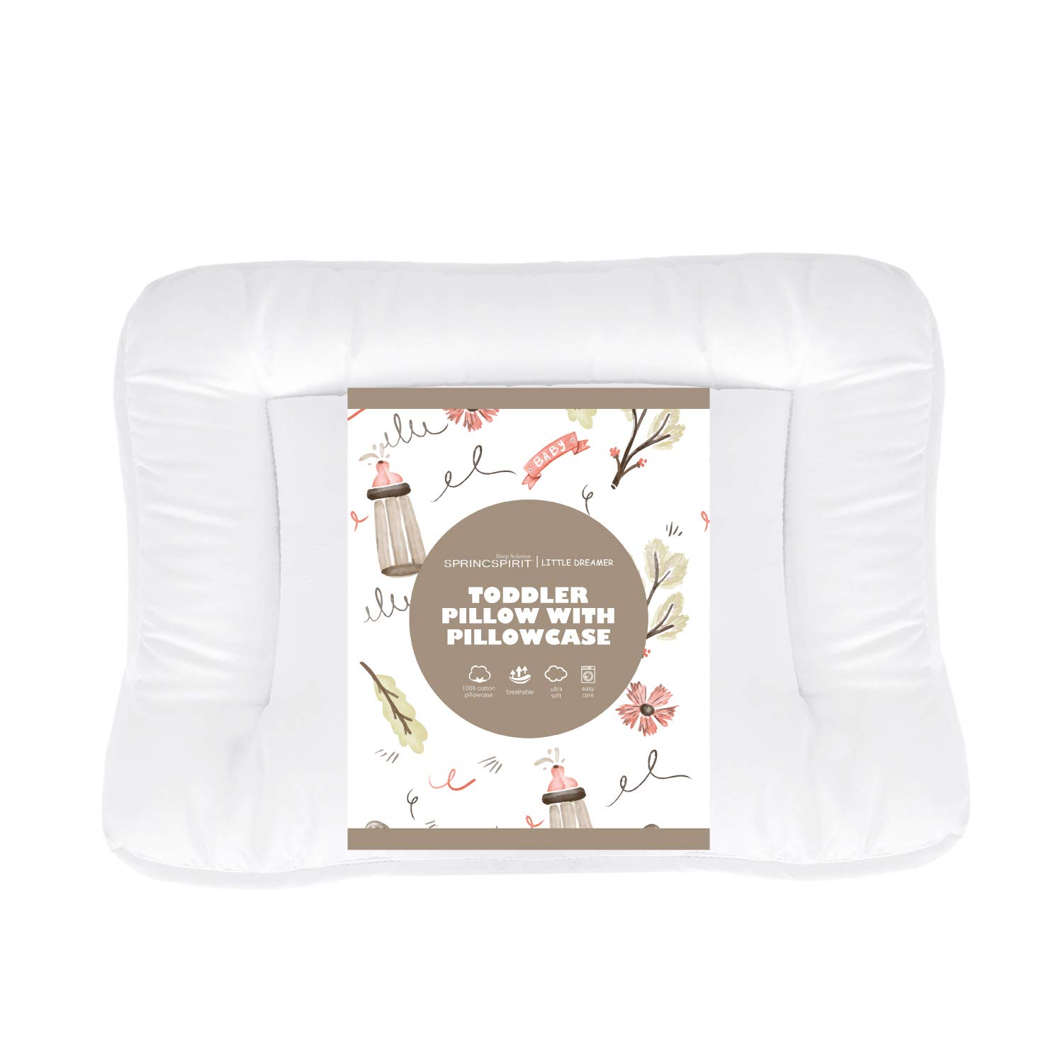 breathable cot pillow