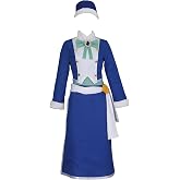 Anime Juvia Lockser Cosplay Costume Halloween Outfits Full Set Female Uniform