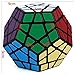 Megaminx 3x3x3 Speed Magic Cube Puzzles,12 Colors Dodecahedron ABS Ultra-smooth Master Speed Twist Cube,Brain Teaser Toys & Gifts by YKL WORLD (Black)