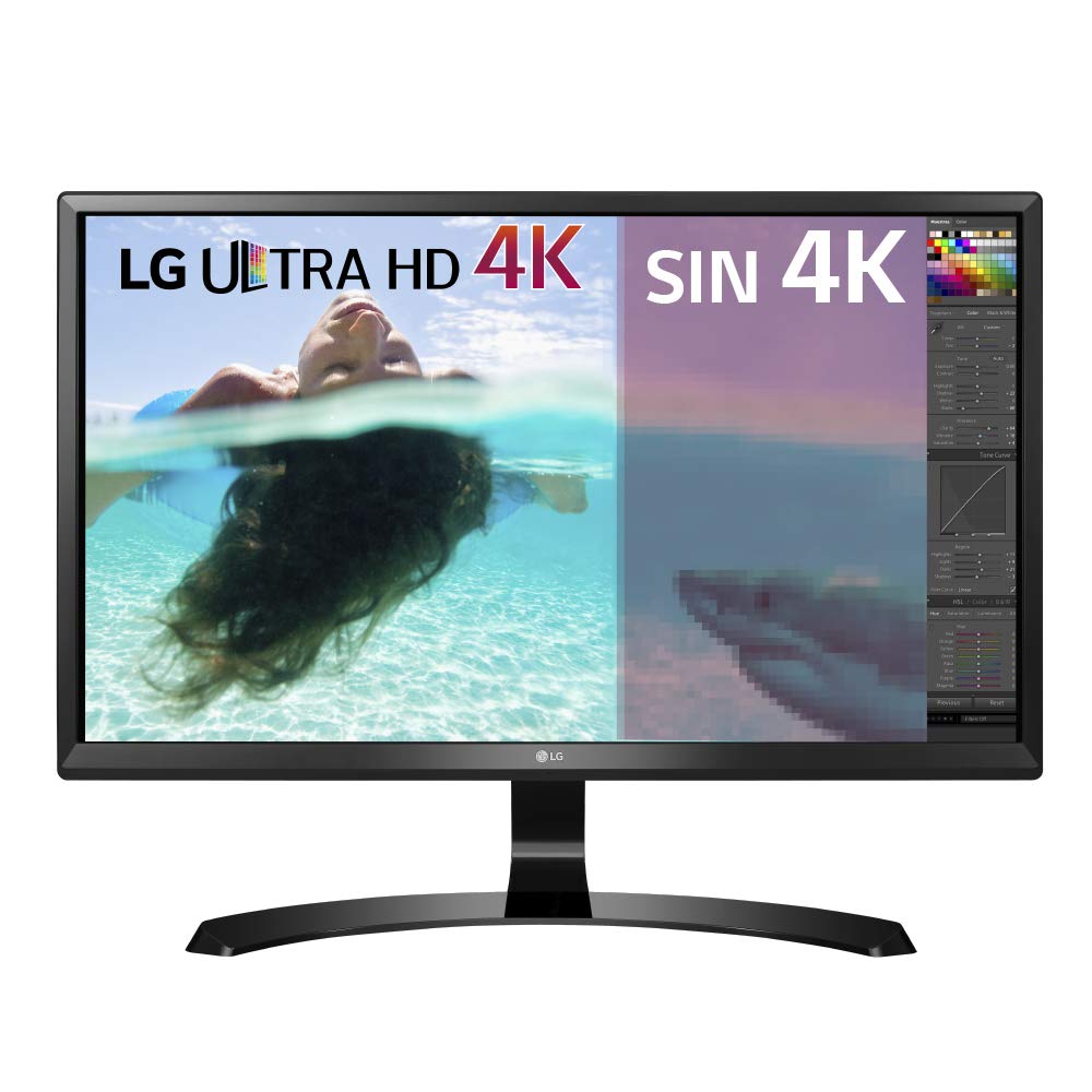 LG 27UD58-B - Monitor UHD 4K de 27 pulgadas (Panel IPS, 3840 x 2160 pixeles, 16:9, 250 cd/m², 1000:1, NTSC...