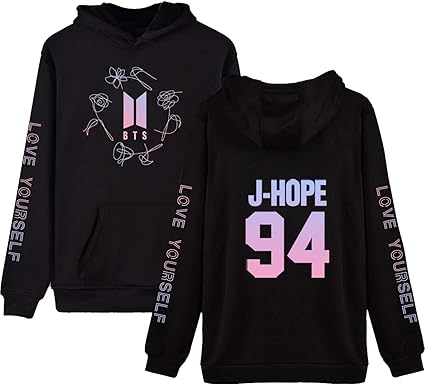 jungkook pink off hoodie
