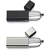 FoxMook Folding Reading Glasses with Small Hard Case Clear Lenes Readers Easy Carry and Comfort