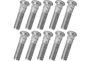 Mysttoo 10PCS M12x1.50 Wheel Studs Lug Stud Bolt Compatible with 1998-24 Hyundai Sonata Elantra Tucson Santa Fe Accent Genesi