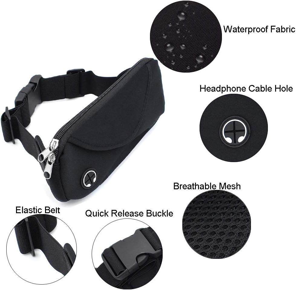 Waist Pack Fanny Bag Adjustable Strap Hiking Pack - Image 5