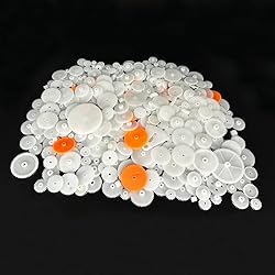 394PCS Small Motor Gears Plastic Gears for Motor RC