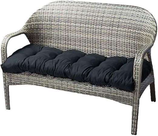 Amazon Com Waqia Indoor Outdoor Loveseat Cushion 51 Patio Bench Cushion Soft Rocking Chairs Pad Lounger Recliner Seat Cushion Thicken For Wicker Loveseat Settee Kitchen Dining