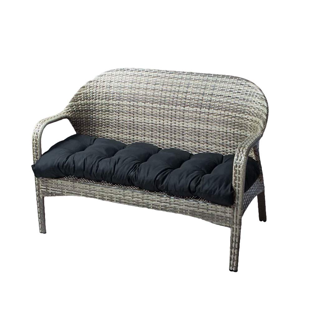 WAQIA Indoor/Outdoor Loveseat Cushion, 51" Patio Bench Cushion Soft Rocking Chairs Pad Lounger Recliner Seat Cushion Thicken for Wicker Loveseat Settee