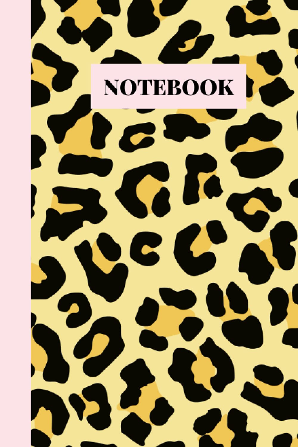 Notebook: Cute Leopard Skin Funky Notebook