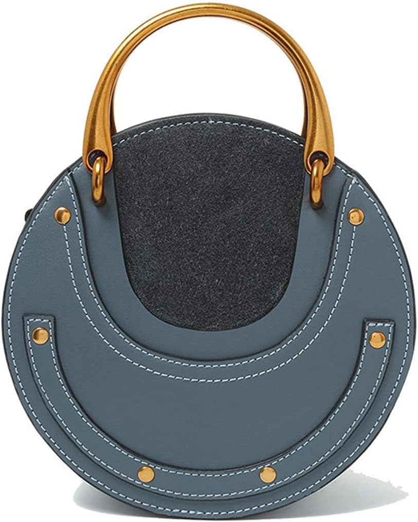 FairyBridal Women Small Leather Messenger Handbags,Shell Crossbody Bag 7 Colors