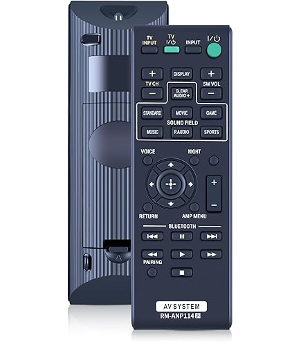 Sony Audio System Fernbedienung für HT-CT370 HT-CT770 SA-CT370 Soundbar