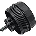 Hoypeyfiy Oil Filter Housing Cover Cap 11427525334 917056 Replacement for BMW 323I 525I 128I 325XI 328XI 330XI 335XI 525XI 52