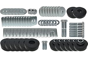 AUTO PRO USA Body Mount OE Style Rubber Bushings Compatible with C2 Corvette Coupe 1964-1967 BM1015