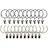 Amazon Com Heavy Duty Curtain Ring With Clip 2 5 Inside Diameter