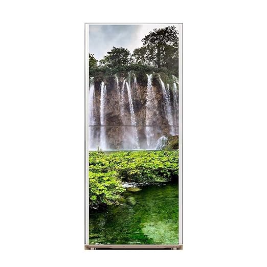 XIAOMAN Cocina Nevera Pegatinas Cascada HD Refrigerador Puerta ...