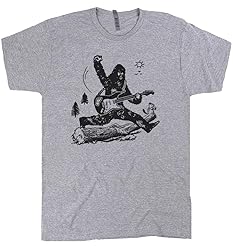 Kid XL - Bigfoot Guitar T Shirt Jump Vintage Cool