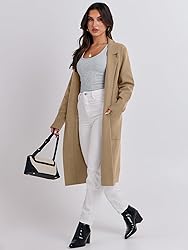 ANRABESS Cardigan for Women Dressy Oversized Open