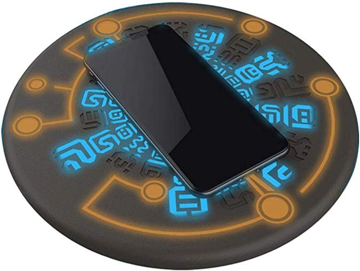 WINJEE,Zelda Wireless Charger Sheikah Slate Phone Charger Magic Circle Charger 10W