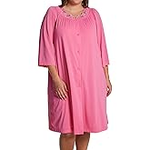 Shadowline Women's Plus-Size Petals 3/4 Sleeve 41 Inch Waltz Coat