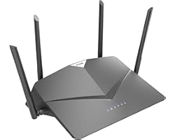 D-Link WiFi Router AC2600 EasyMesh Smart Internet Network Compatible with Alexa & Google Assistant, MU-MIMO Dual Band Gigabit