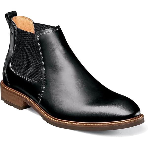 Amazon.com | Clarks Collection Men's Steadwell Zip Ankle Boot, Black Leather,  7 Medium US