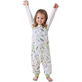 WONDAY Toddler Sleep Sack with Feet, 0.5 Tog Sleeping Sacks for Walking with Legs 12-18 Months 2T