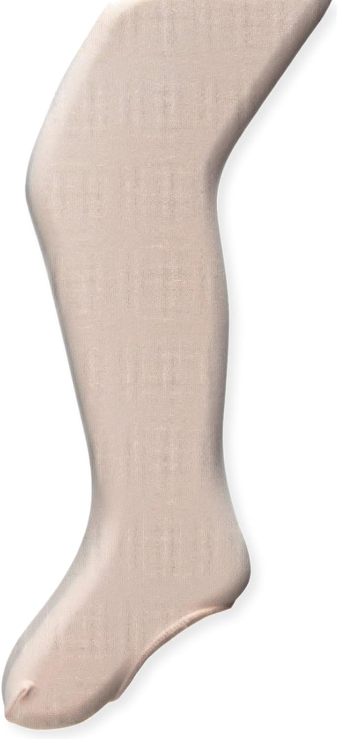 Capezio Girls' Ultra Soft Self Knit Waistband Tight: Clothing