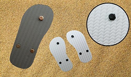 Pixelated Miner Gamer Geek 3D Grass Beach Shower Swim Flip Flop Sandals