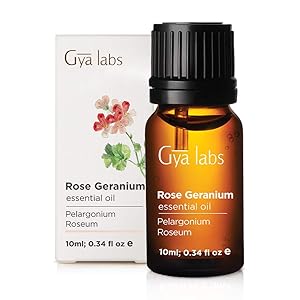 Rose Geranium Essential Oil - Relax & Renew Skin’s Beautiful Balance (10ml)- 100% Pure Therapeutic Grade Rose Geranium Oil
