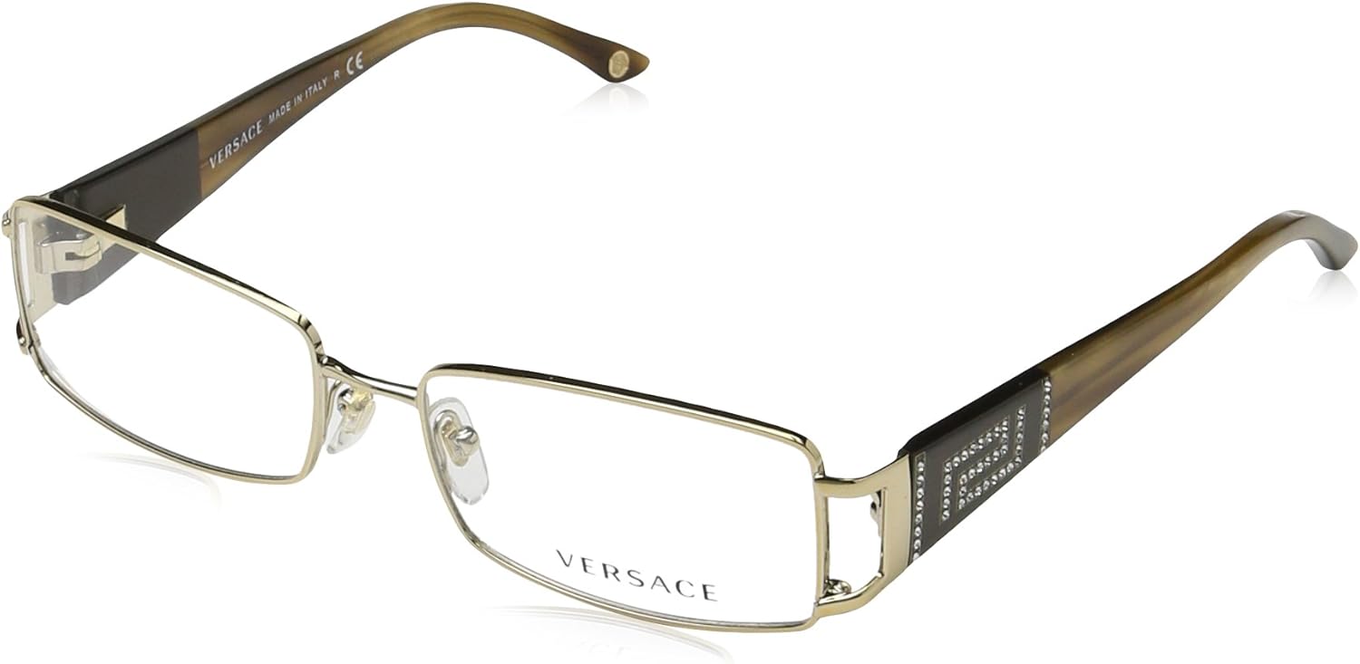 Versace VE1163B Eyeglasses1221 Platinum52mm Amazon.ca Jewelry