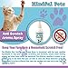 Mindful Pets Cat Scratch Deterrent Spray - Natural Training Solution to Effectively Stop Cats from Scratching Furniture and Household Items, 8oz