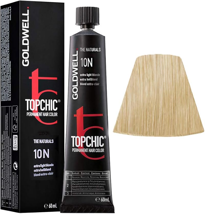 Goldwell Topchic 10N Hair Colour Permanent Blonde 10N 80 Char Max