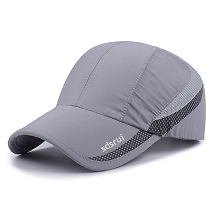 HH HOFNEN Quick Drying Lightweight Baseball Cap Outdoor Airy Mesh UV