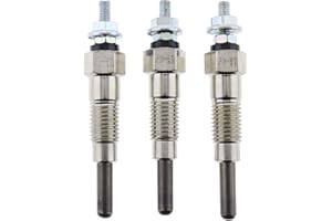 TEAYIR YIHETOP 3X Glow Plugs 15951-65510 15951-65512 For Kubota D1102 D1302 D650 D750 D850 D950