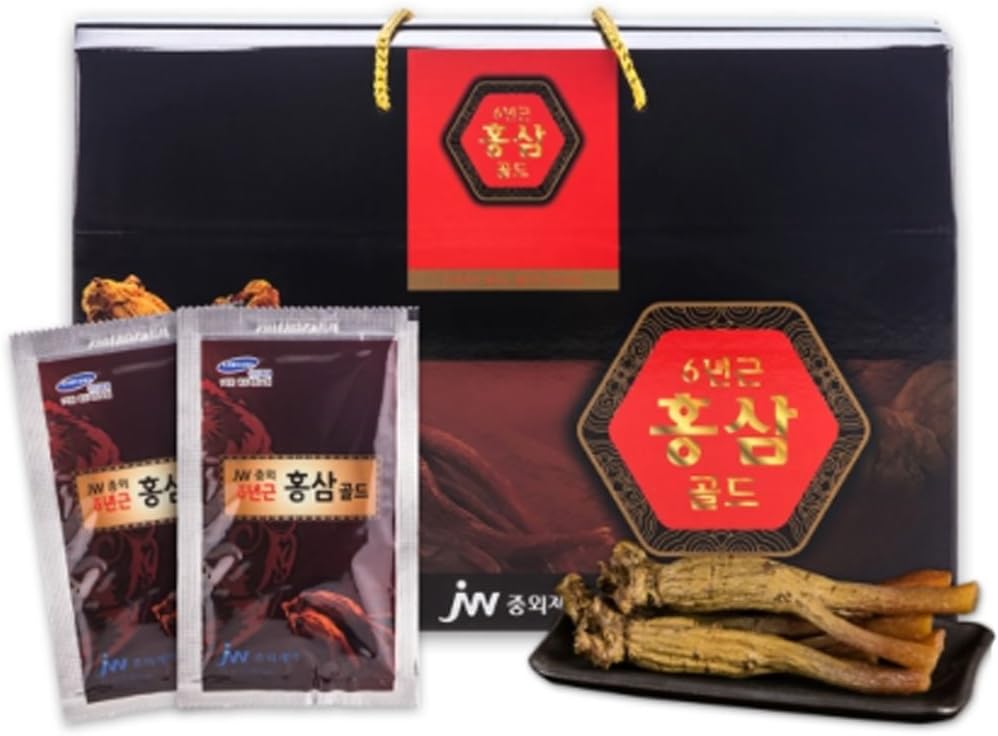 Chongwoo Pharm 6 Year Old Red Ginseng Gold 70mLX30 Gift Set / Red Ginseng / Gift / Health Food / Red Ginseng Pack / Bundle / Health Drink