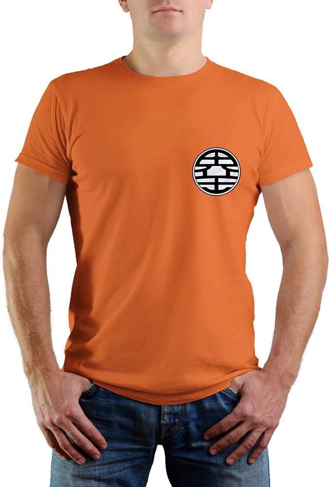 Hangout Store Dragon Ball Z Goku Kame Symbol Premium Cotton T-Shirt