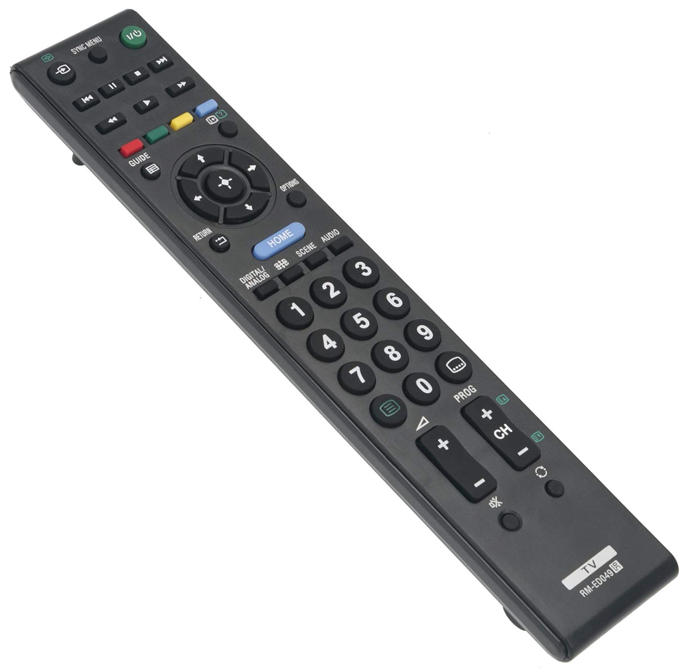 VINABTY RM-ED049 Replacement Remote Control Fit for Sony LCD TV (BRAVIA) Sub RM-YD080 KDL-40BX450 KDL-32BX350 KDL-32EX340 KDL-32EX343 KDL-42EX440 KDL-42EX443 KDL-42EX441 KDL-32BX340 KDL-46BX450