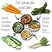 Vegetable Spaghetti / Noodle Maker Set. Includes Ceramic Peeler, Knife and Cleaning Brush. 2 Cutter Sizes. Designed to Spiralizer your vegetables in to spiral veggie pasta.