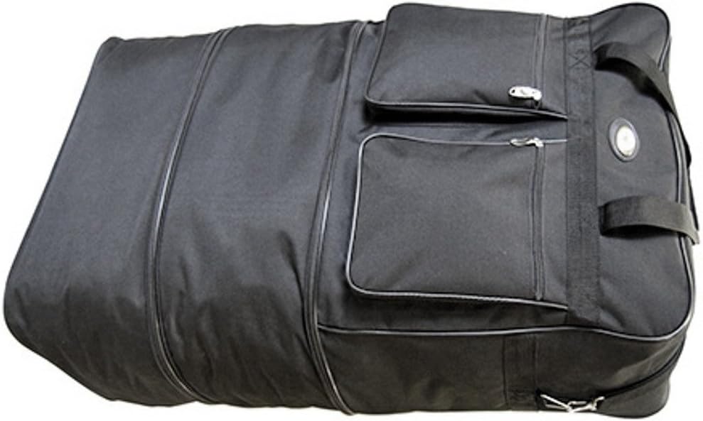 Expandable Wheeled Duffle Bags By Goldenwing (30-Inch, Black)