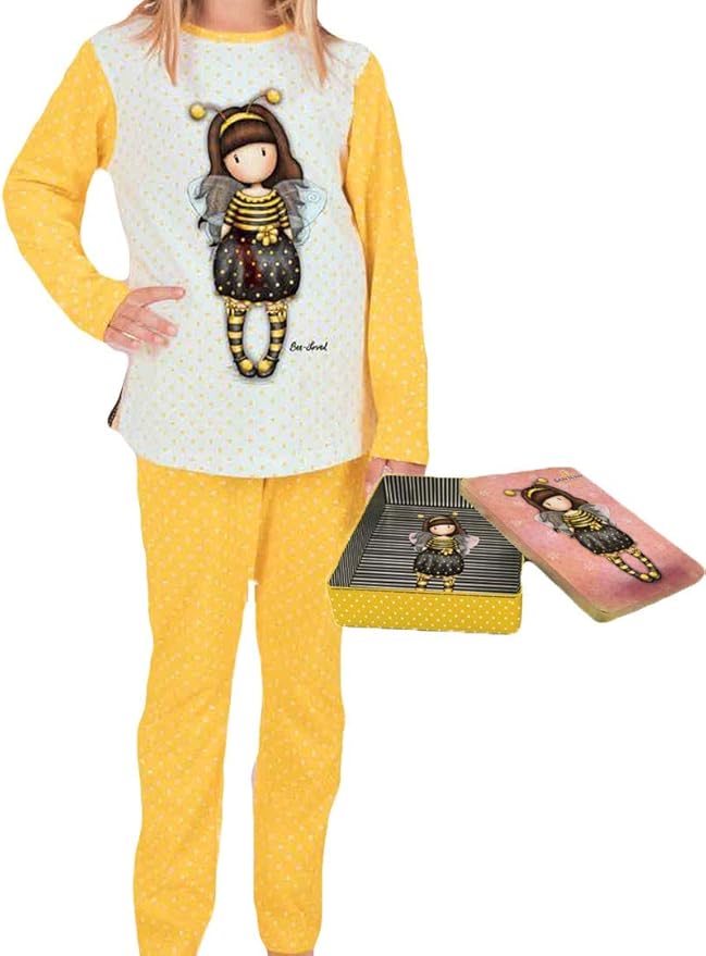 SANTORO LONDON GORJUSS Santoro Pyjama pour Femme Jaune M Amazon.fr
